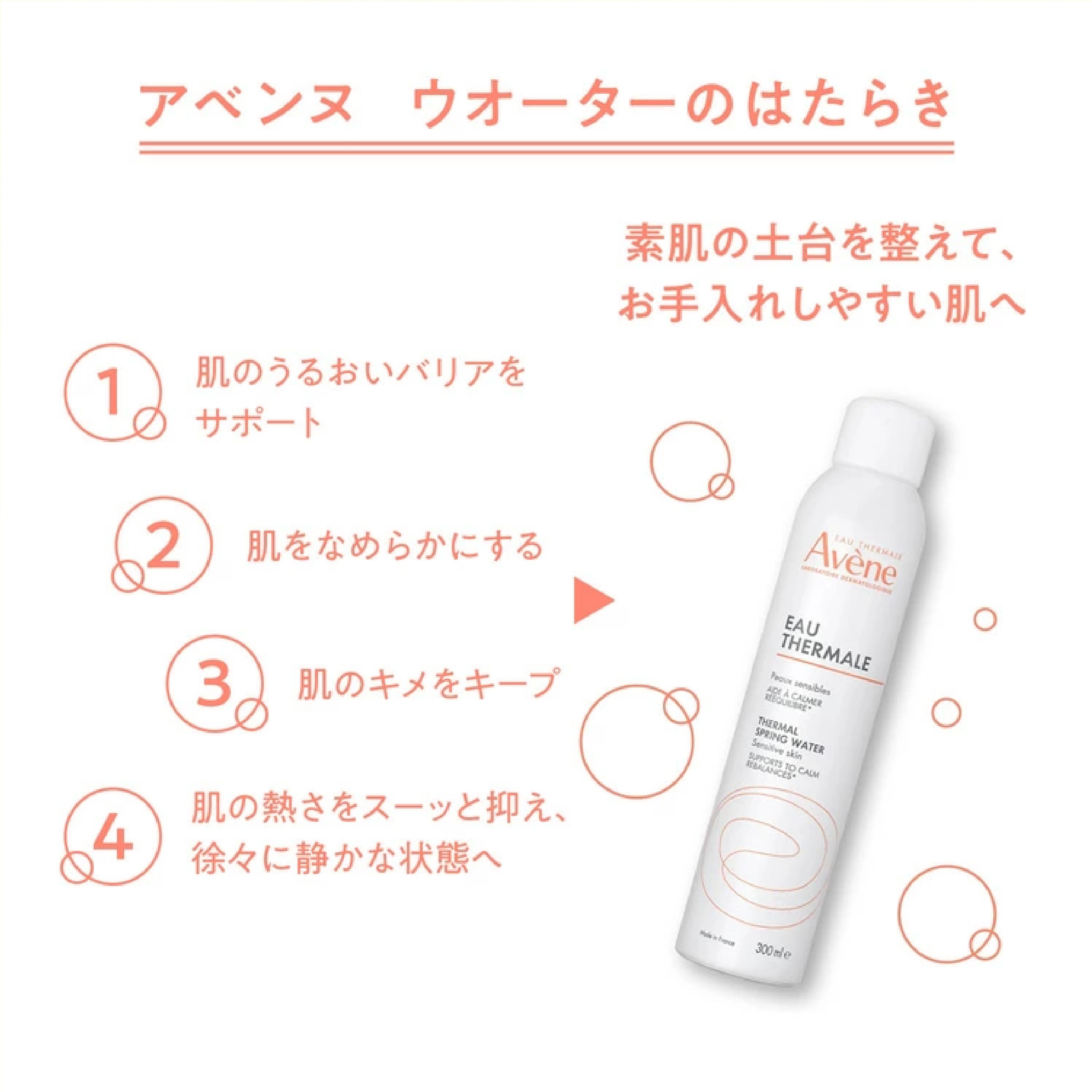 アベンヌウォーター L(300g) +J(50g)付き