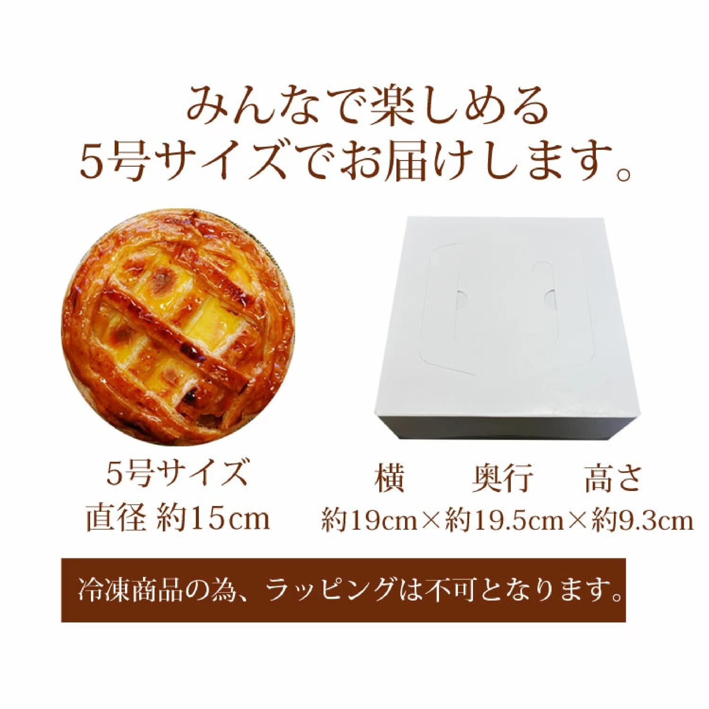 ぎゅぎゅっとリンゴのアップルパイ　5号