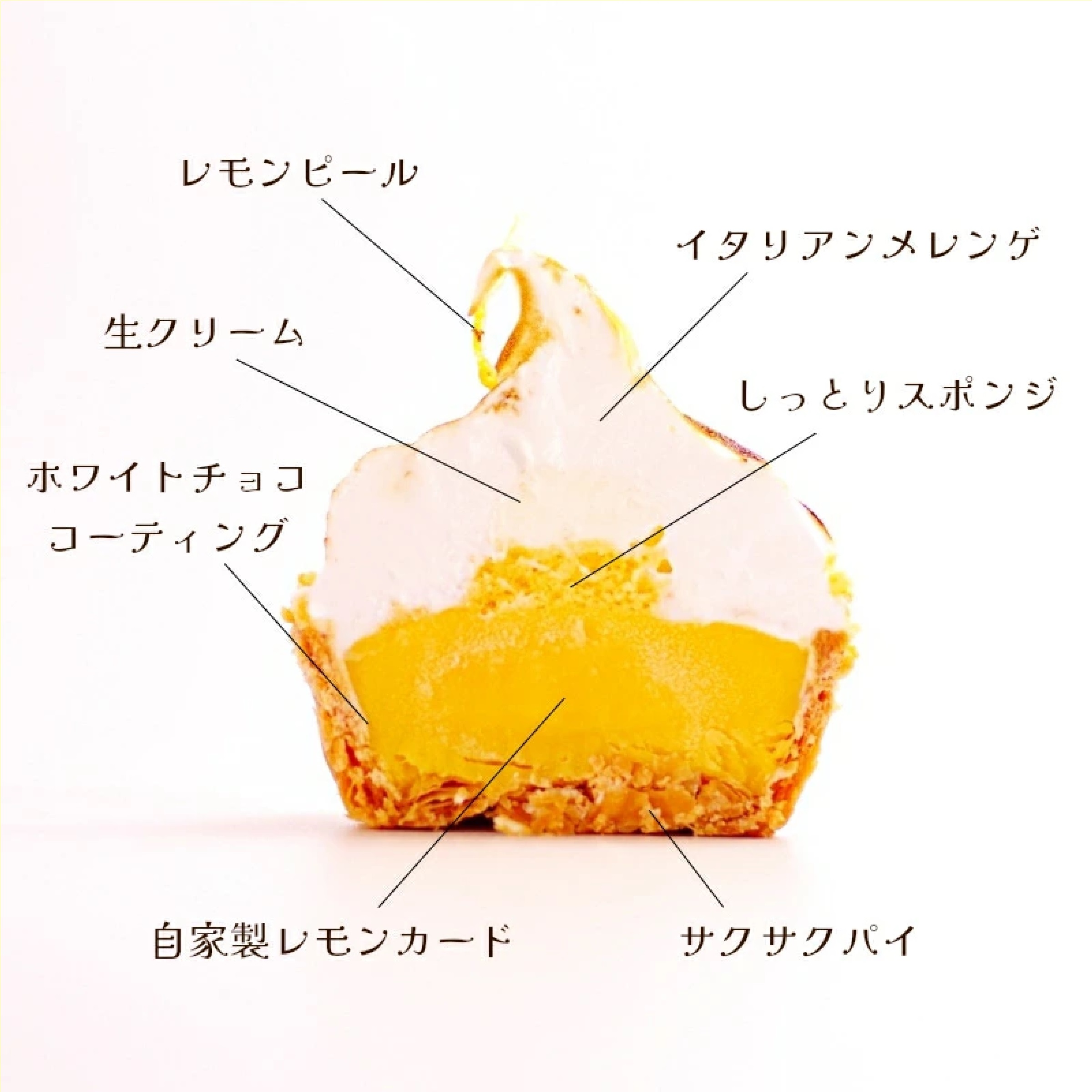 アングレーズ＊フィーユ レモンパイ４個