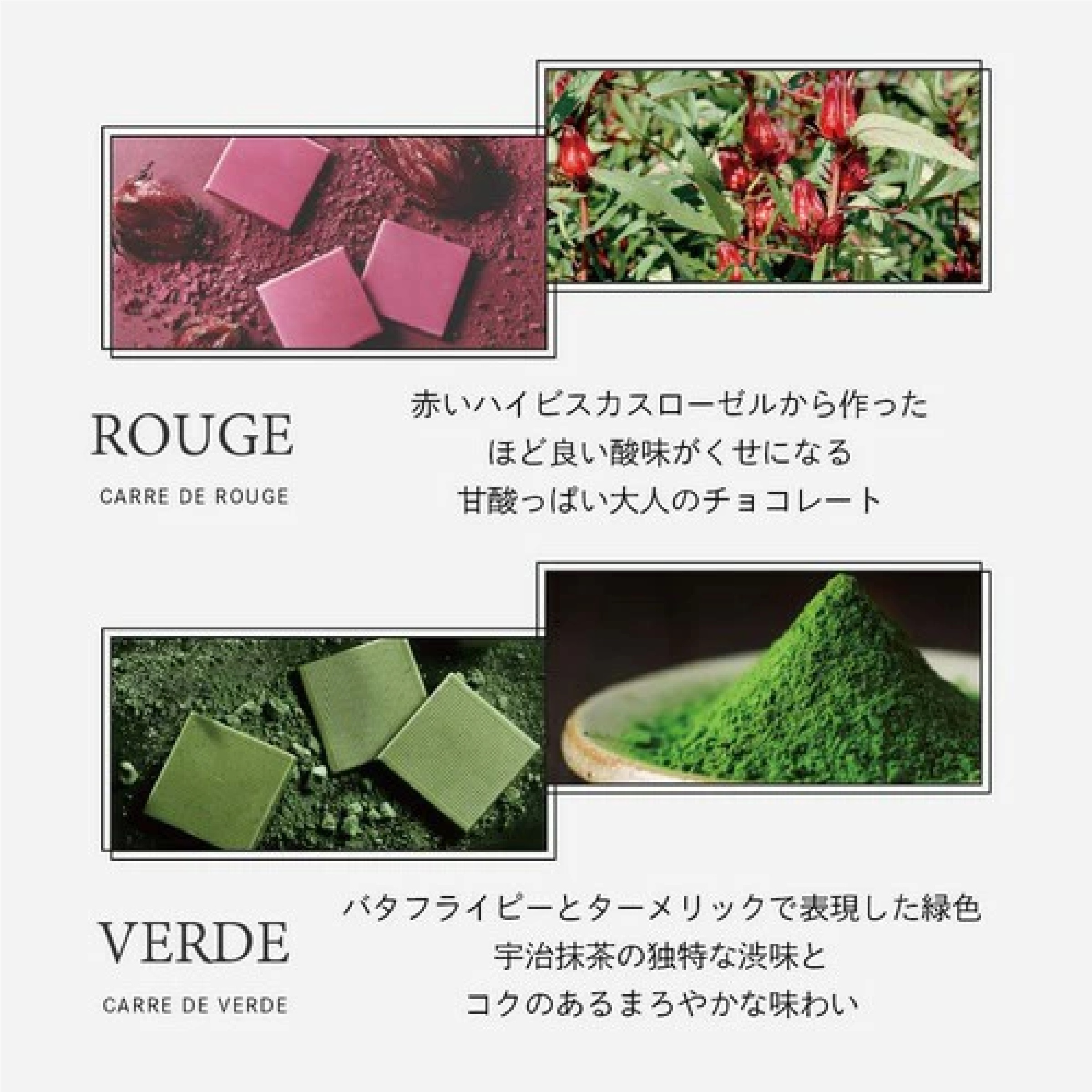 CARRE DE ４ COLORS Bouquet 幸せの4色チョコレート
