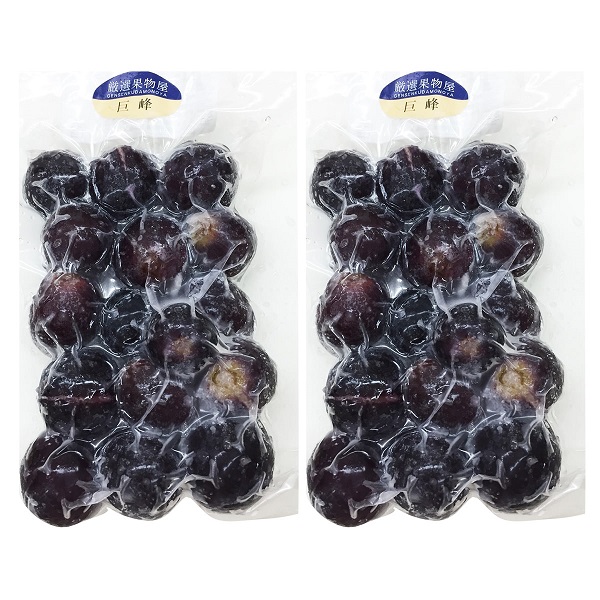 【冷凍フルーツ】国産 巨峰（250g×2）冷凍ぶどう NORUCA