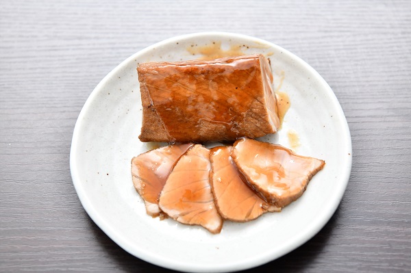 マグロチャーシュー！これがマグロ？？こんなの初めて♡