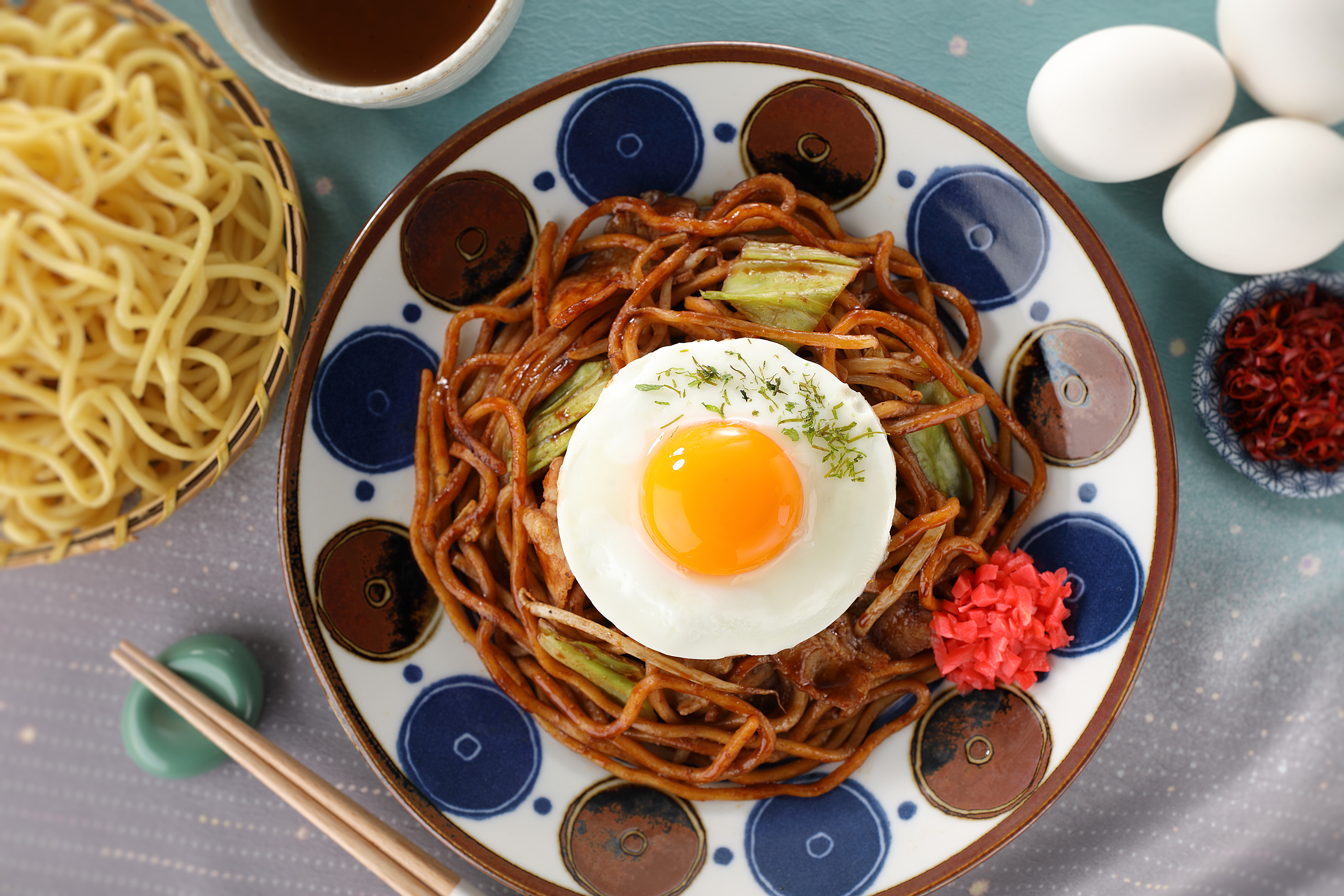 たじみそ焼きそば
