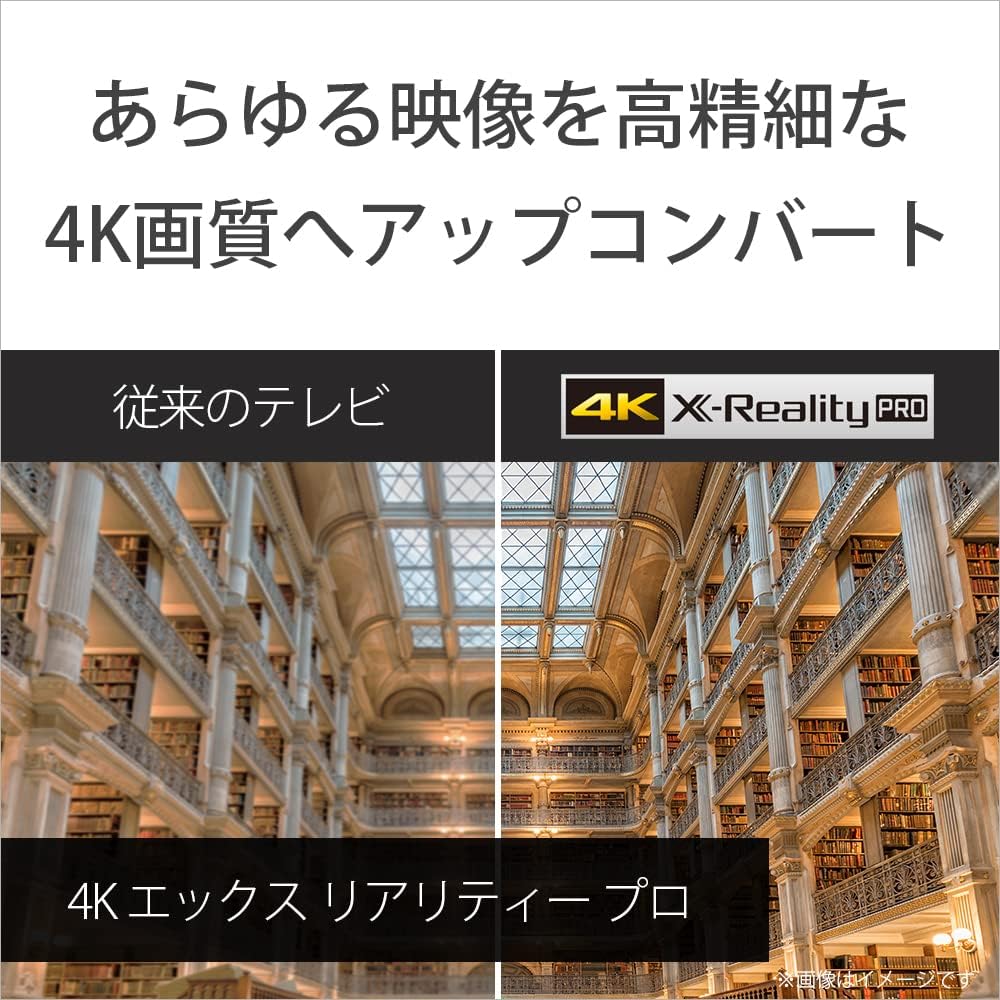 ソニー 55V型 4K X80WKシリーズ 液晶 テレビ ブラビア KJ-55X80WK Google TV Dolby Atmos対応 8畳以上推奨 2022年モデル