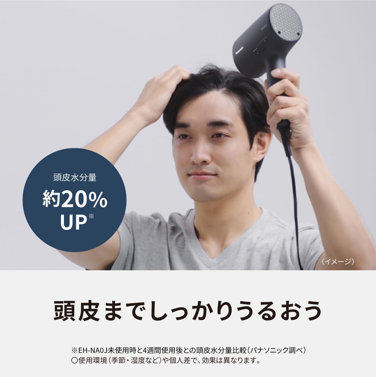 パナソニック ヘアドライヤー ナノケア 高浸透ナノイー&ミネラル搭載 コンパクト ディープネイビー EH-NA0J-A